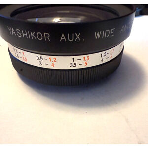 Yashica Yashikor AUX Wide Angle 1:4 Y505 Preowned Lens Great Condition